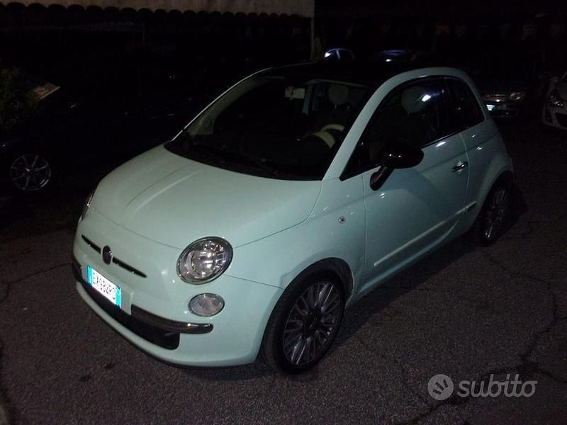 Usata Fiat 500 69 CV (50 kW) 2015 Verde Utilitaria