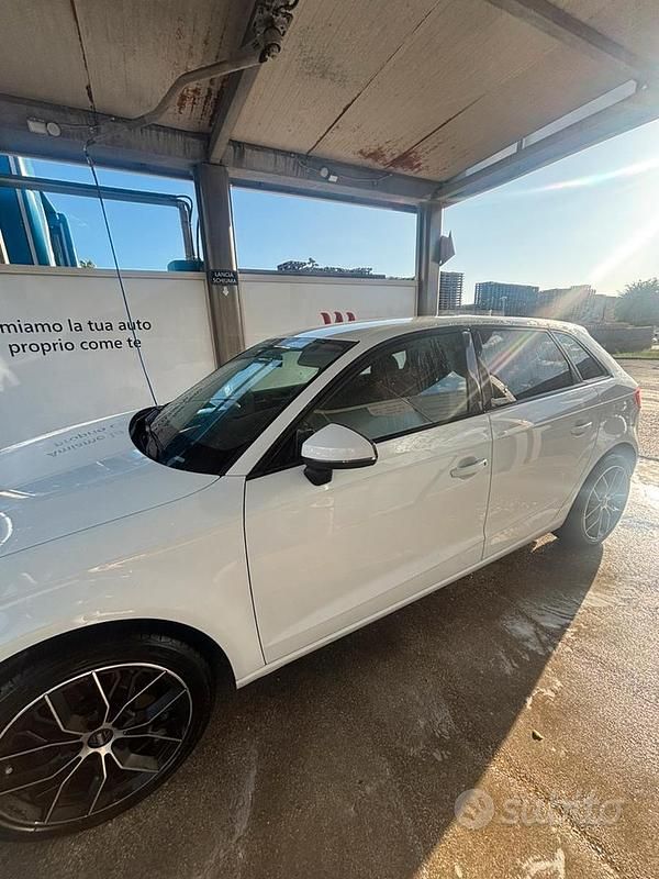 Usata Audi A3 116 CV (85 kW) 2018 Bianco Berlina