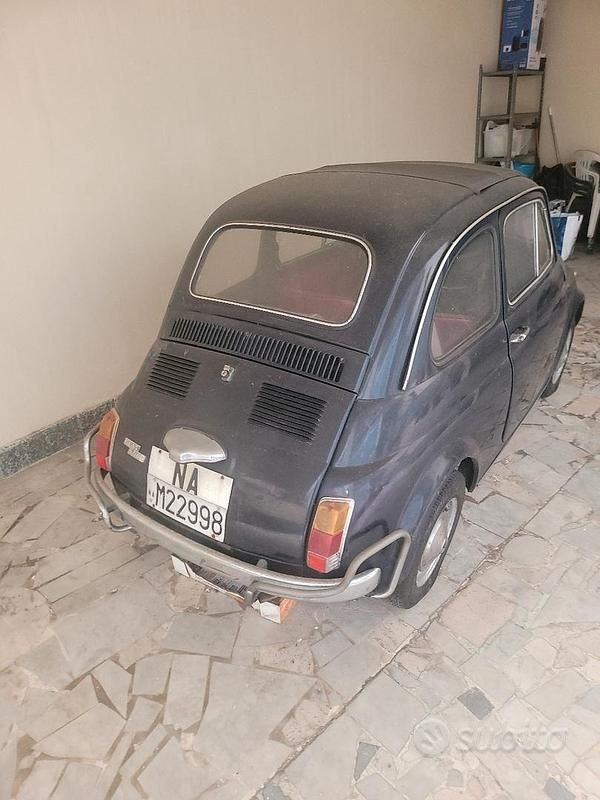 Usata Fiat Cinquecento 1970 Blu