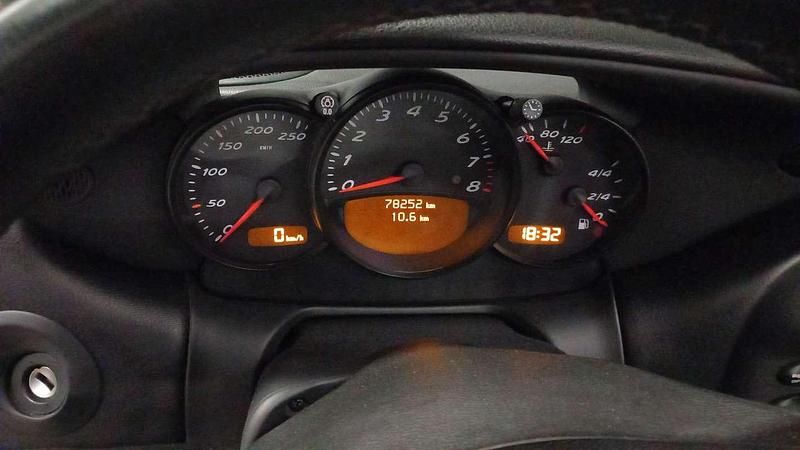 Usata Porsche Boxster 228 CV (167 kW) 2003 Nero Cabrio