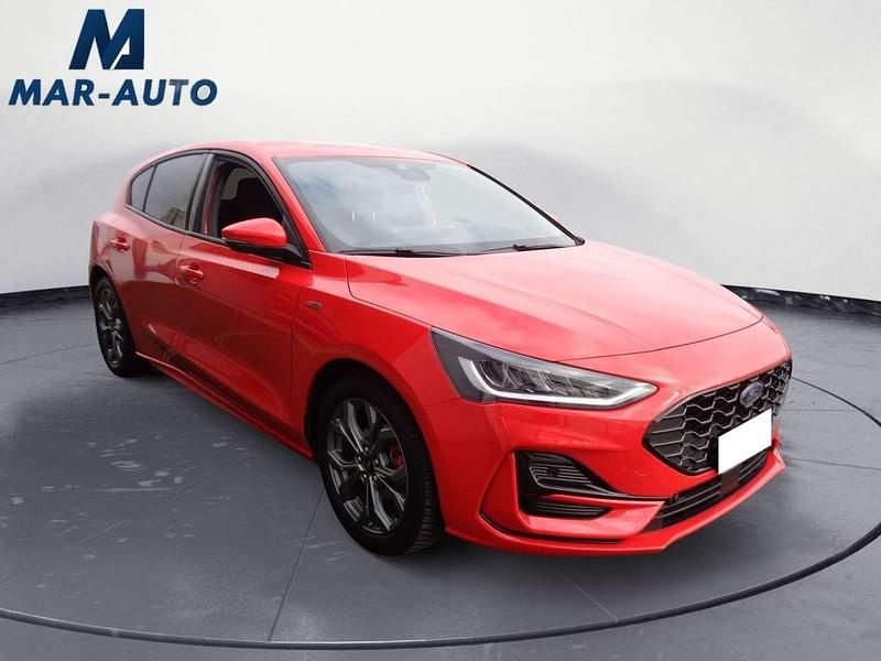 Usata Ford Focus ST-Line X 155 CV (114 kW) 2023 Rosso Utilitaria