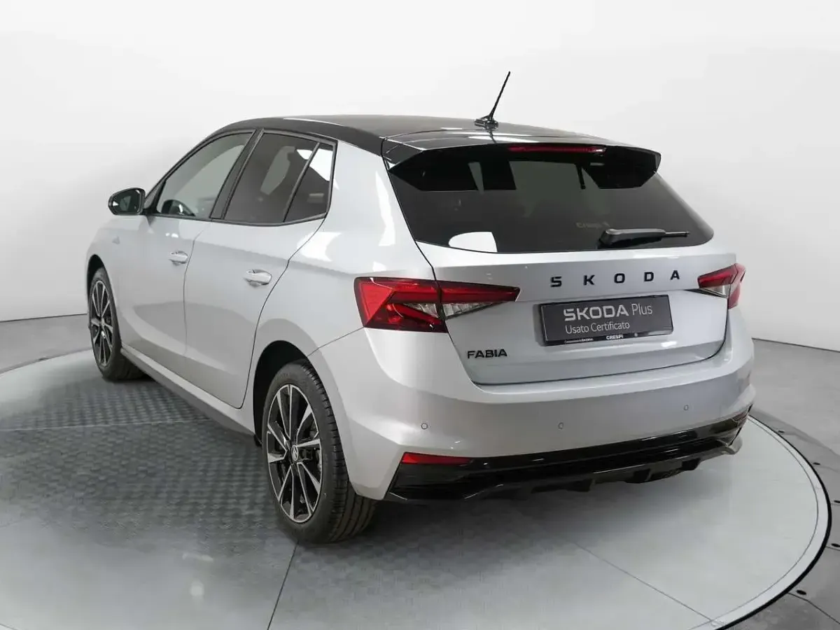 Usata Skoda Fabia Monte Carlo 80 CV (58 kW) 2024 Argento Utilitaria