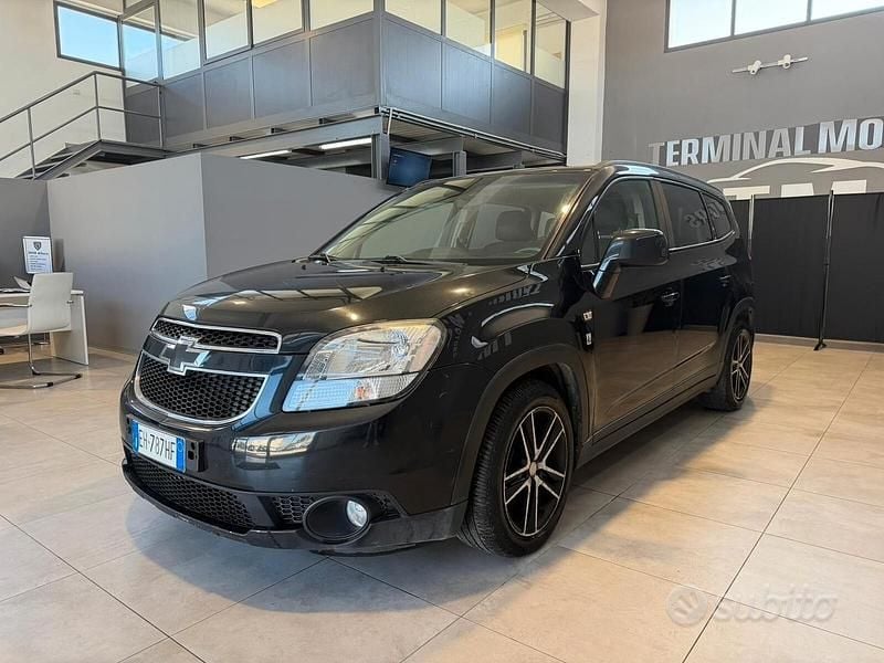 Usata Chevrolet Orlando LT 131 CV (96 kW) 2012 Nero Monovolume