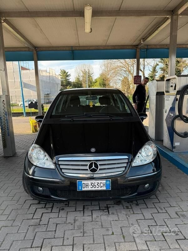 Usata Mercedes A150 Elegance 95 CV (69 kW) 2007 Nero Berlina