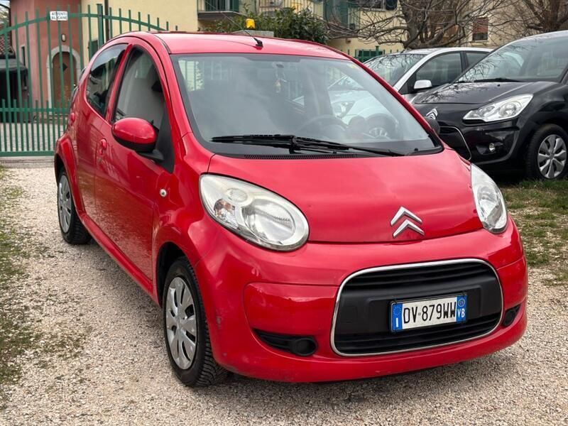 Usata Citroën C1 68 CV (50 kW) 2009 Rosso Utilitaria
