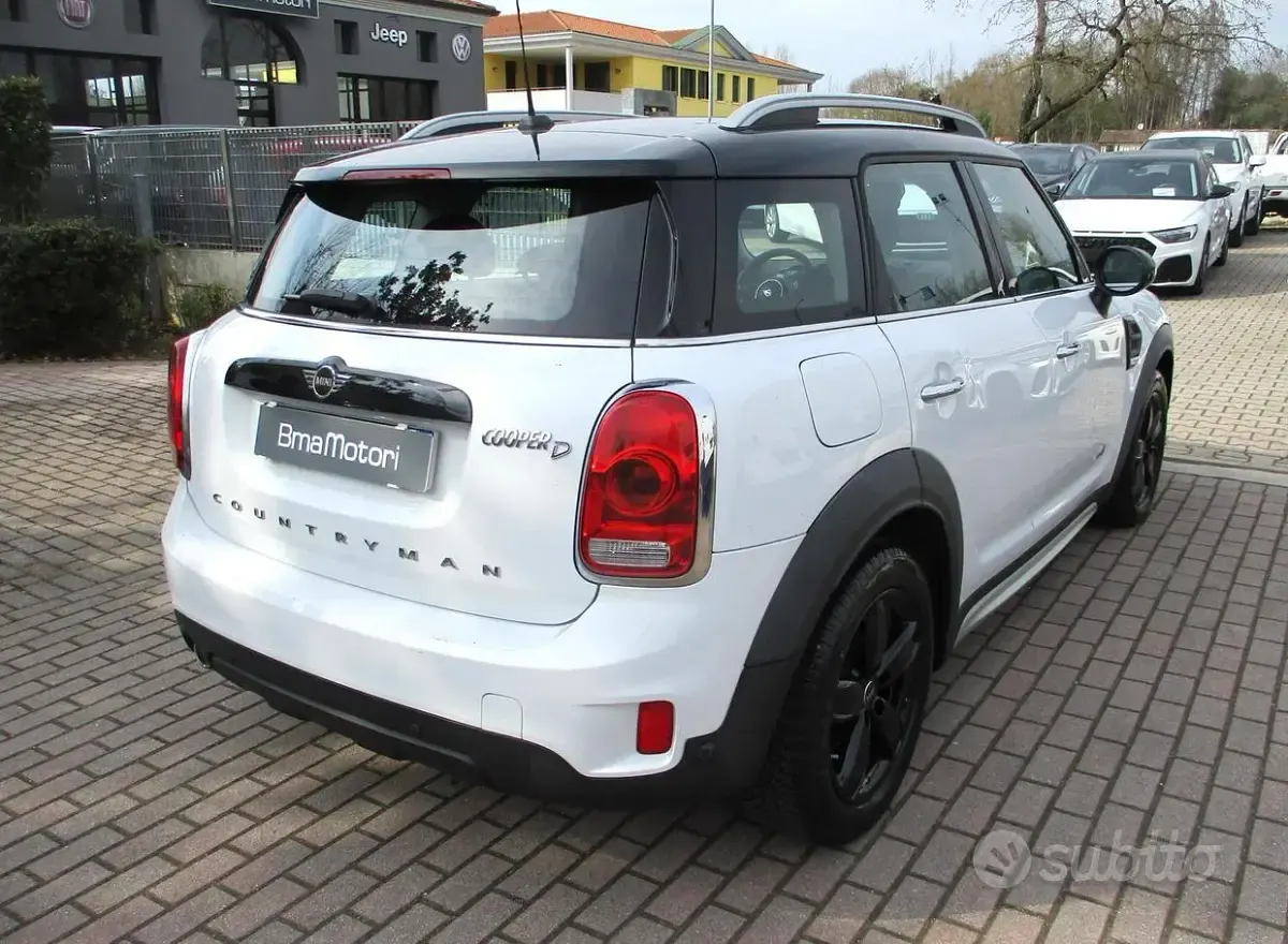 Usata Mini Cooper D Countryman 150 CV (110 kW) 2018 Bianco SUV