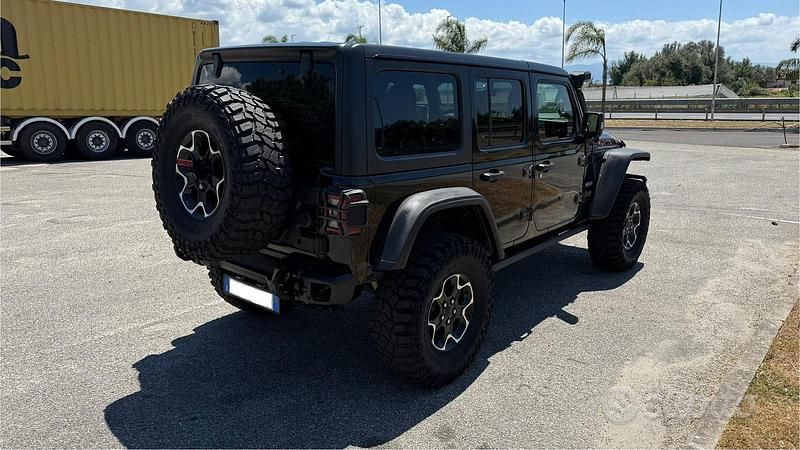 Usata Jeep Wrangler Rubicon 200 CV (147 kW) 2021 Nero SUV
