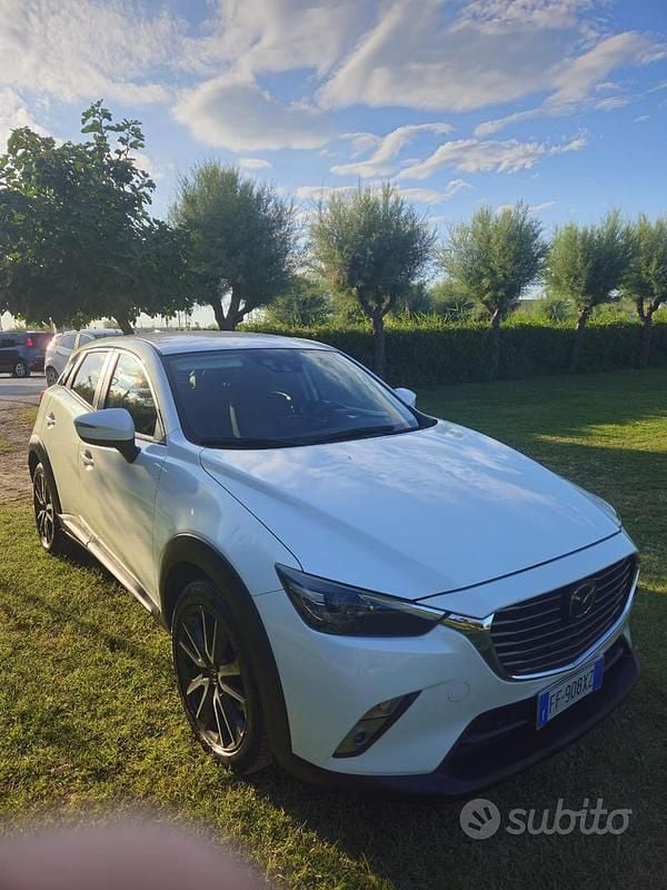 Usata Mazda CX-3 105 CV (77 kW) 2016 Bianco SUV