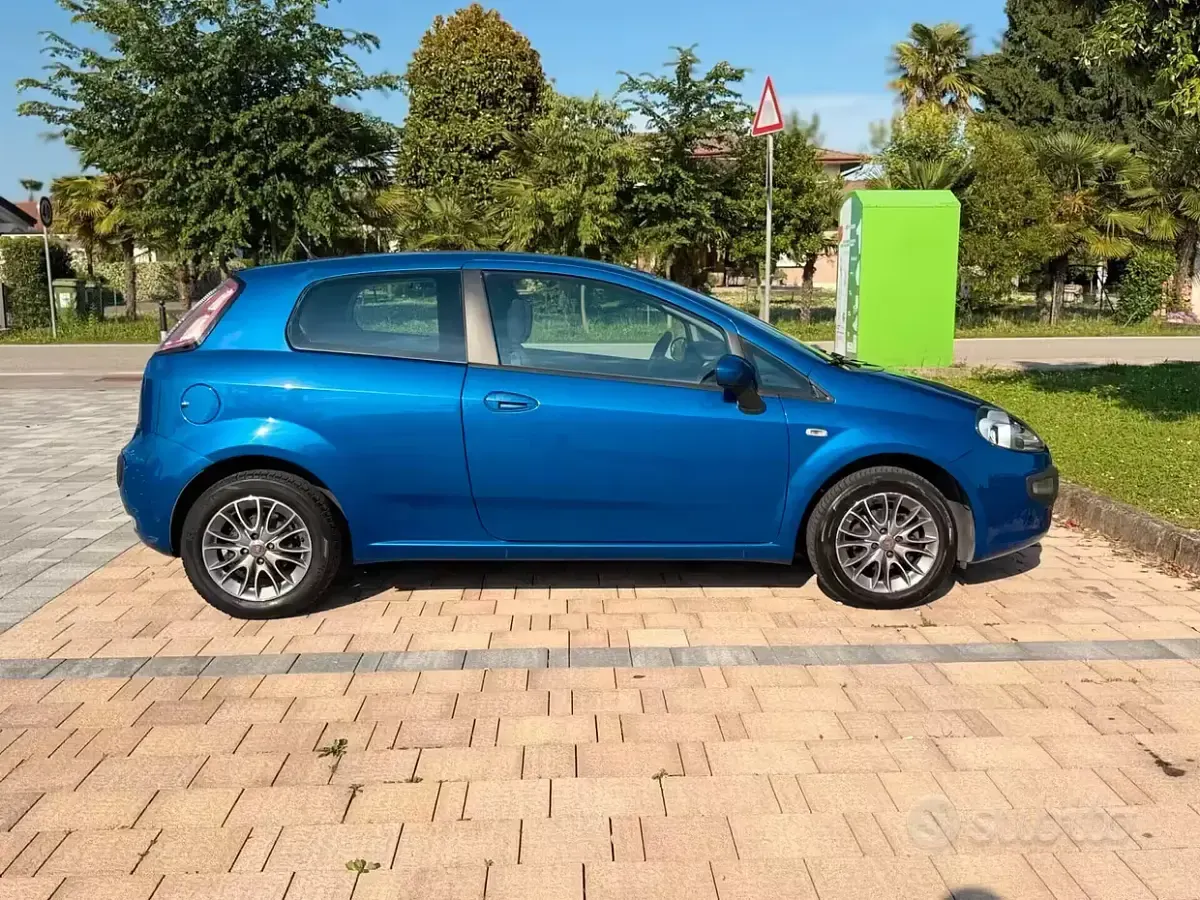Usata Fiat Punto Evo 77 CV (56 kW) 2011 Bluazzurro Utilitaria