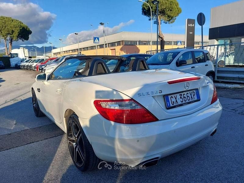 Usata Mercedes SLK280 AMG 204 CV (150 kW) 2013 Bianco Cabrio
