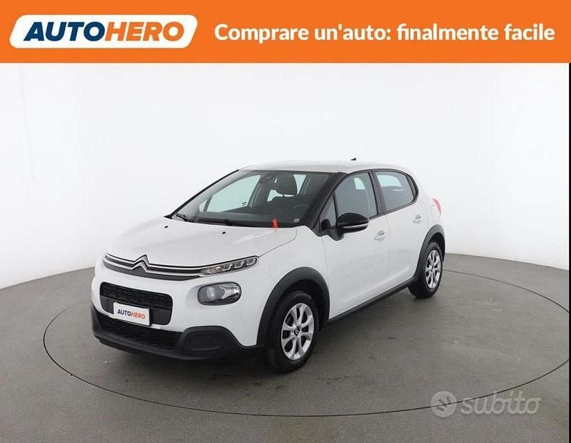Usata Citroën C3 Feel 68 CV (50 kW) 2018 Bianco Berlina