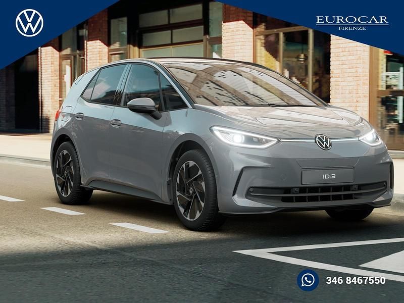 Nuova VW ID.3 Pro 69 kW (95 CV) 2025 Moonstone grey nero Utilitaria