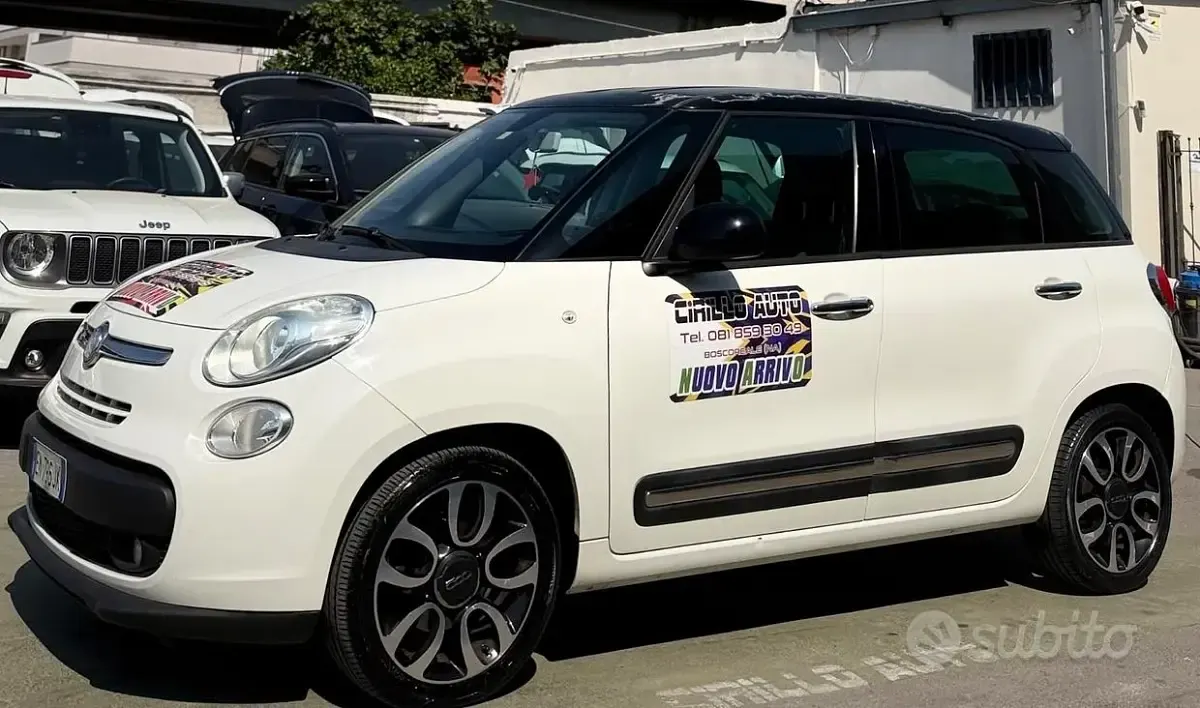 Usata Fiat 500L Pop 95 CV (69 kW) 2012 Bianco Monovolume