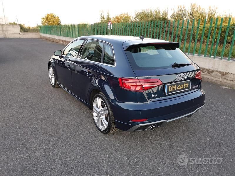 Usata Audi A3 Admired 116 CV (85 kW) 2019 Blu Berlina