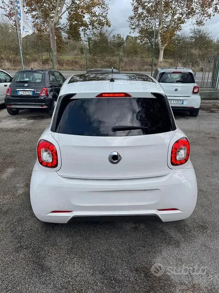 Usata Smart ForFour Passion 90 CV (66 kW) 2019 Bianco Utilitaria