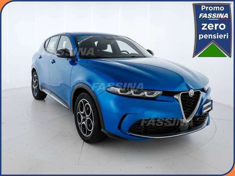 Usata Alfa Romeo Tonale Ti 160 CV (117 kW) 2023 Blu SUV