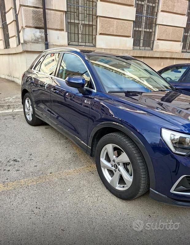 Usata Audi Q3 S-Line 150 CV (110 kW) 2022 Blu SUV