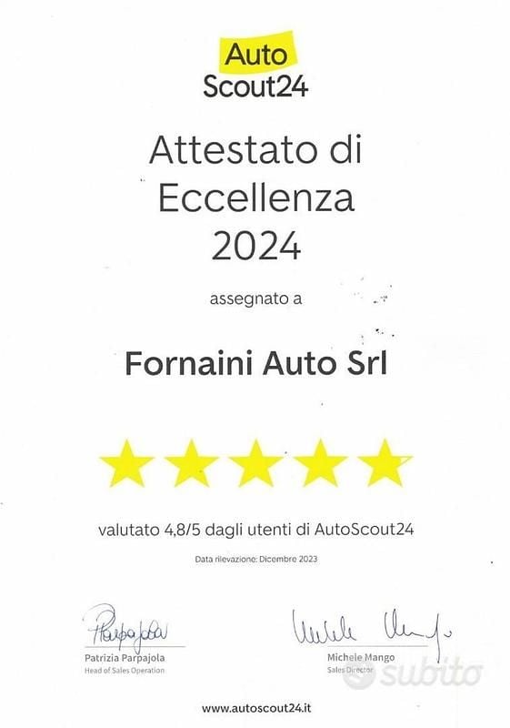 Usata BMW 116 Advantage 116 CV (85 kW) 2020 Mineral grey metall. Utilitaria