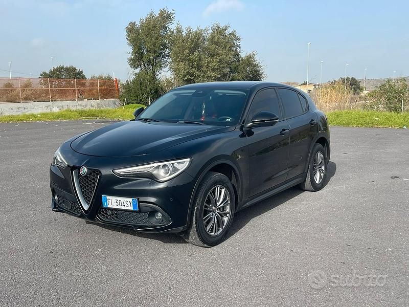 Usata Alfa Romeo Stelvio 210 CV (154 kW) 2018 Nero SUV