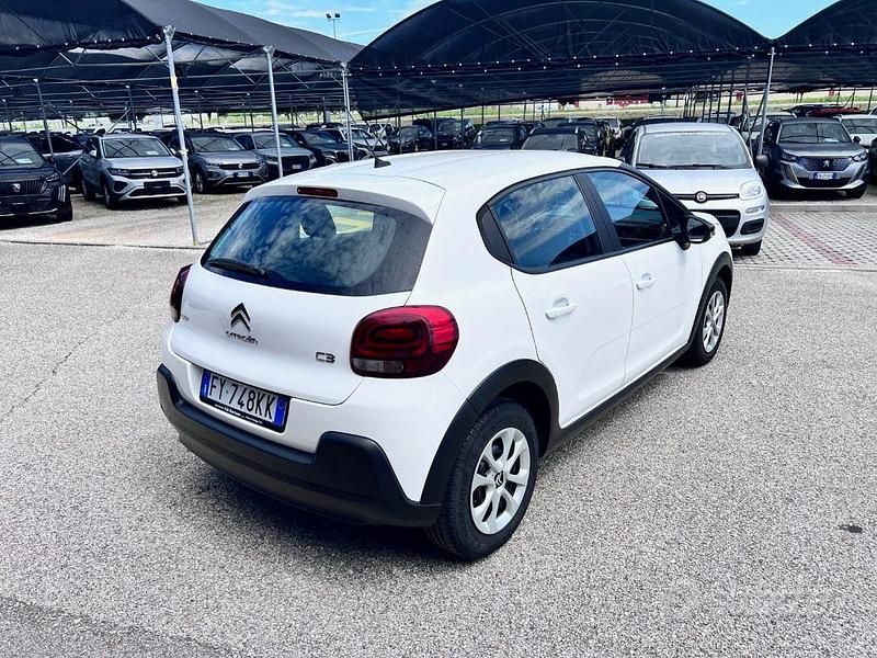 Usata Citroën C3 Feel 82 CV (60 kW) 2019 Bianco Utilitaria