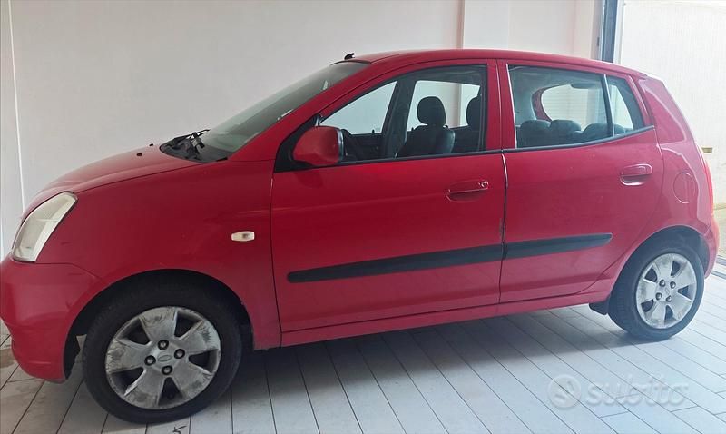 Usata Kia Picanto 2006 Rosso Utilitaria