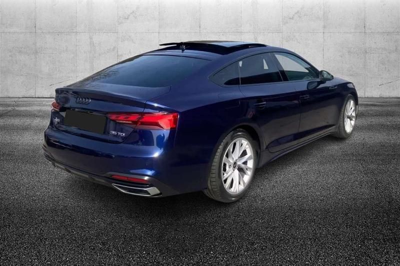 Usata Audi A5 Advanced 163 CV (119 kW) 2023 Blu/azzurro Coupé