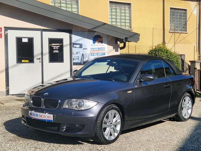 Usata BMW 118 Cabriolet 143 CV (105 kW) 2008 Grigio Cabrio