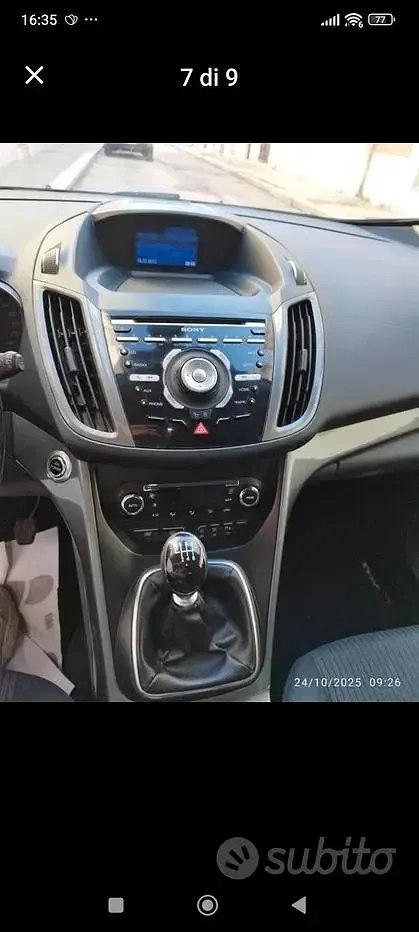 Usata Ford C-MAX Titanium 116 CV (85 kW) 2012 Blu Monovolume