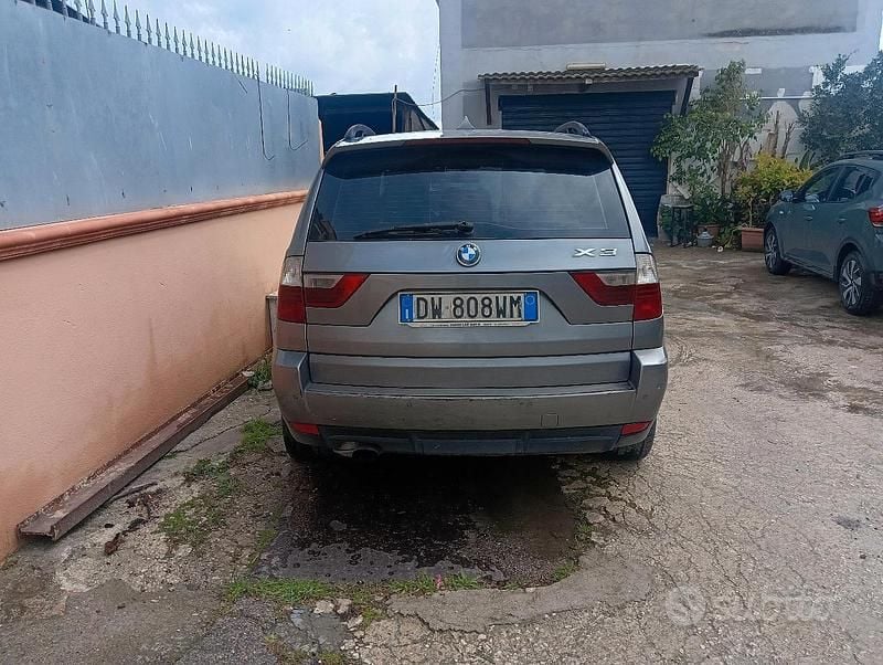 Usata BMW X3 Efficient Dynamics 177 CV (130 kW) 2009 Grigio SUV