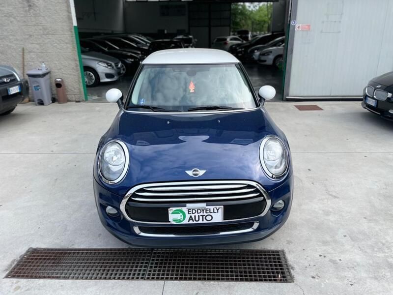 Usata Mini Cooper D 116 CV (85 kW) 2014 Blu Utilitaria