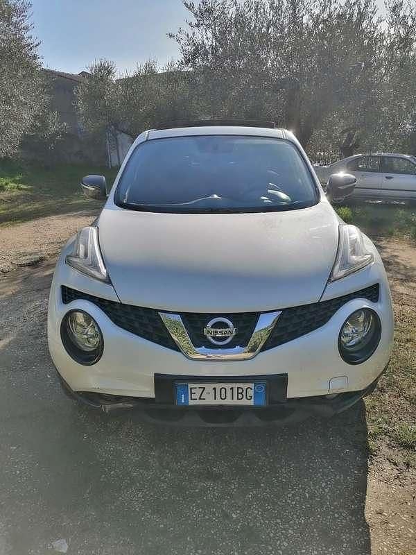 Usata Nissan Juke Visia 110 CV (80 kW) 2015 Bianco SUV