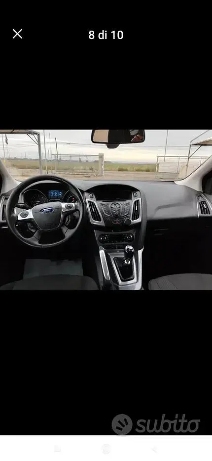 Usata Ford Focus 115 CV (84 kW) 2011 Nero Station wagon