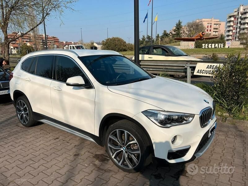 Usata BMW X1 xLine 150 CV (110 kW) 2019 Bianco SUV
