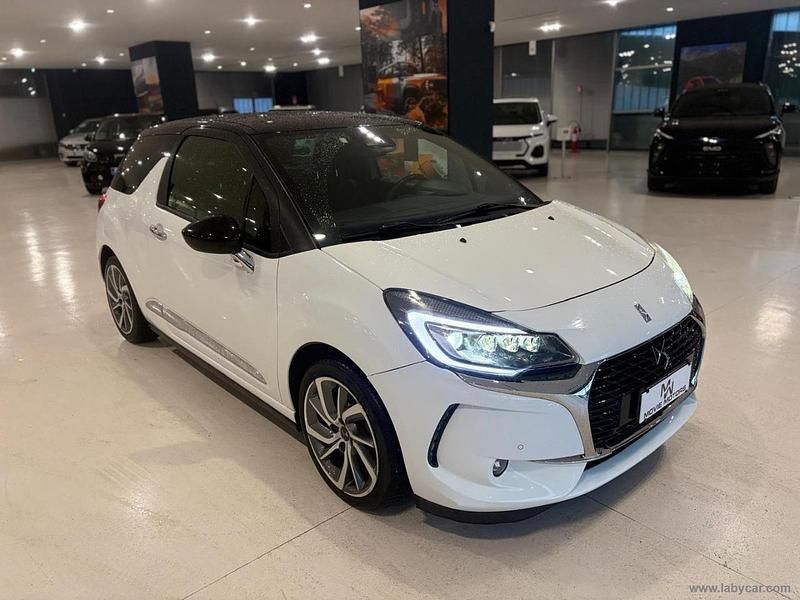 Usata DS Automobiles DS3 Sport Chic 110 CV (80 kW) 2017 Bianco Utilitaria