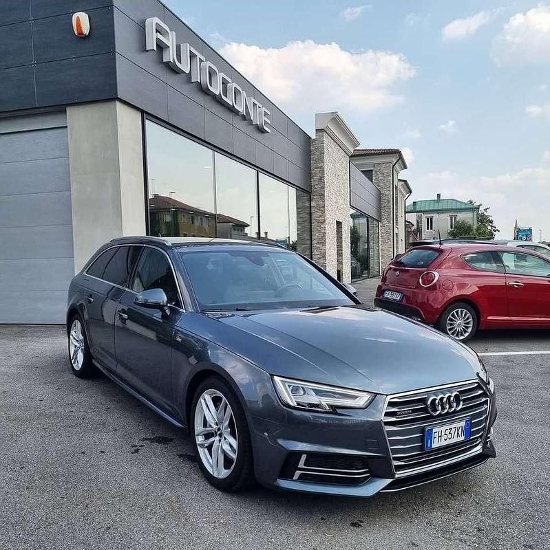Usata Audi A4 S-Line 190 CV (139 kW) 2017 Grigio Station wagon