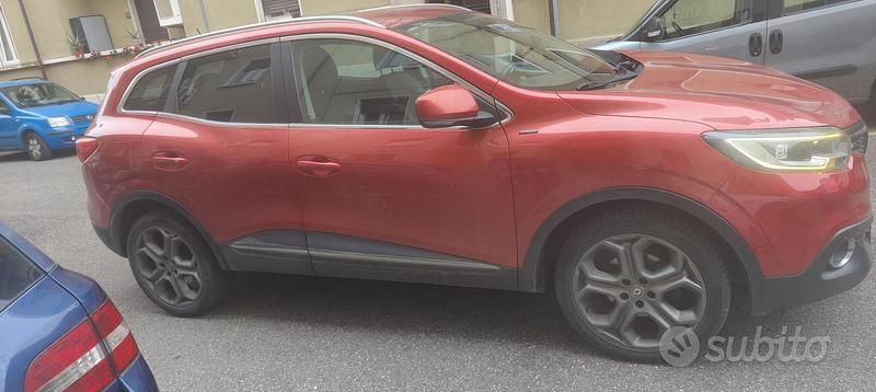 Usata Renault Kadjar 110 CV (80 kW) 2015 Rosso SUV