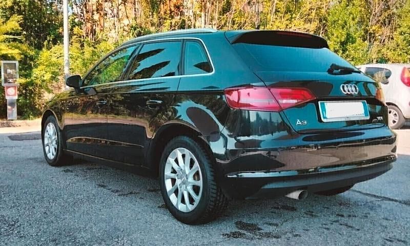Usata Audi A3 Ambition 110 CV (80 kW) 2016 Nero Berlina