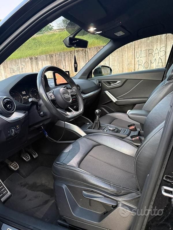 Usata Audi Q2 S-Line 116 CV (85 kW) 2018 Nero SUV