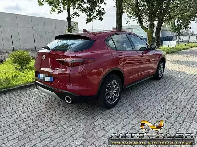 Usata Alfa Romeo Stelvio 190 CV (139 kW) 2018 Rosso SUV