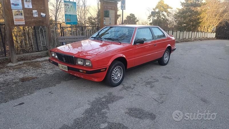 Usata Maserati Biturbo 1986 Rosso Coupé