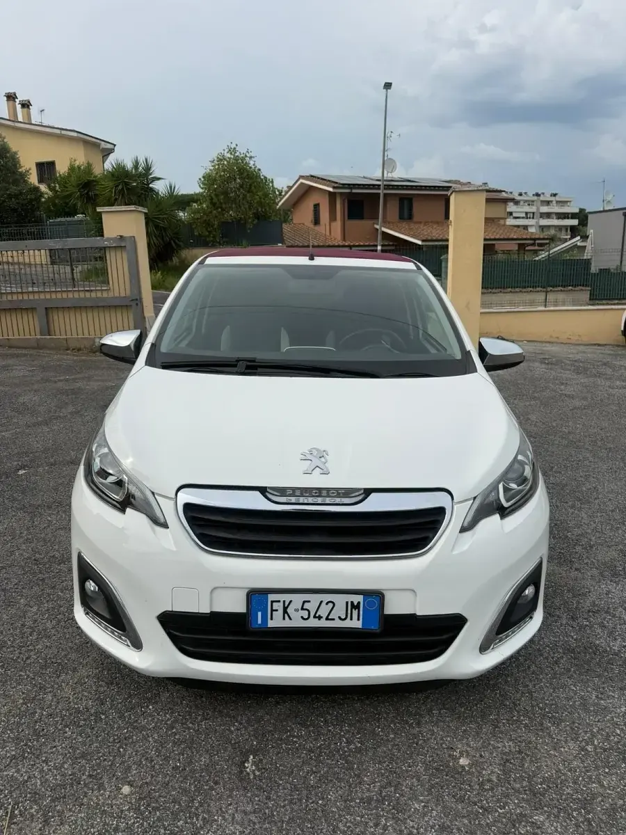 Usata Peugeot 108 Active 82 CV (60 kW) 2018 Bianco Berlina