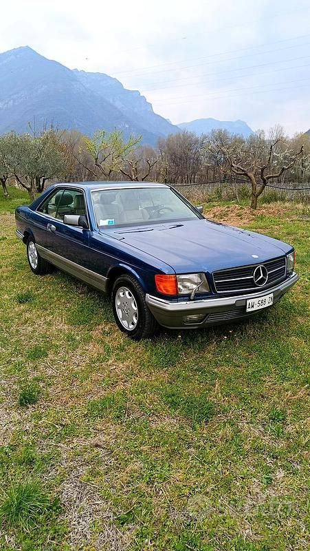 Usata Mercedes 500 1984 Blu Coupé