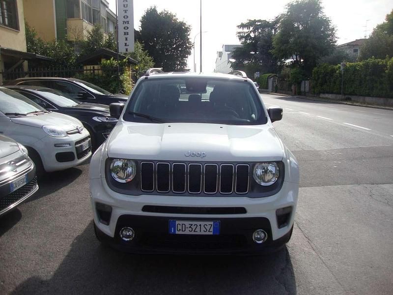 Bianco Usata 2020 Jeep Renegade Limited SUV | 17.400 € (Ottimo prezzo) - Immagine 1/4