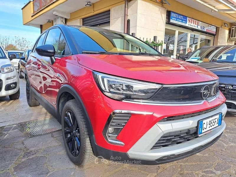 Usata Opel Crossland X Design & Tech 110 CV (80 kW) 2022 Rosso SUV