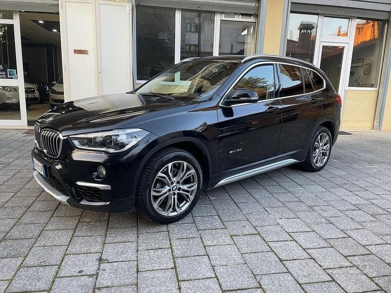 Usata BMW X1 xLine 115 CV (84 kW) 2017 Nero SUV