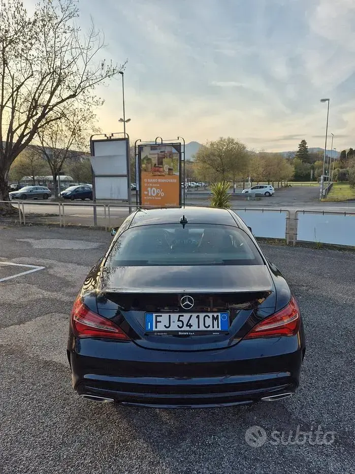 Usata Mercedes CLA220 Business 177 CV (130 kW) 2017 Nero Berlina