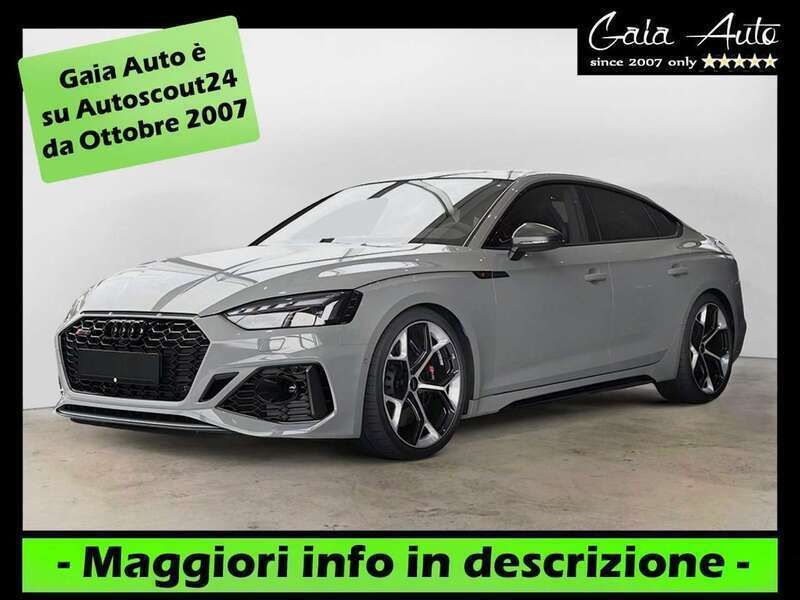 Grigio Usata 2024 Audi RS5 Sportback Competition Tre volumi | 76.500 € (Buon prezzo) - Immagine 1/4