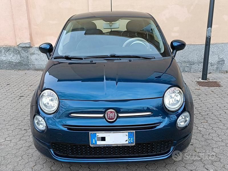 Usata Fiat 500 Pop 69 CV (50 kW) 2018 Blu Berlina