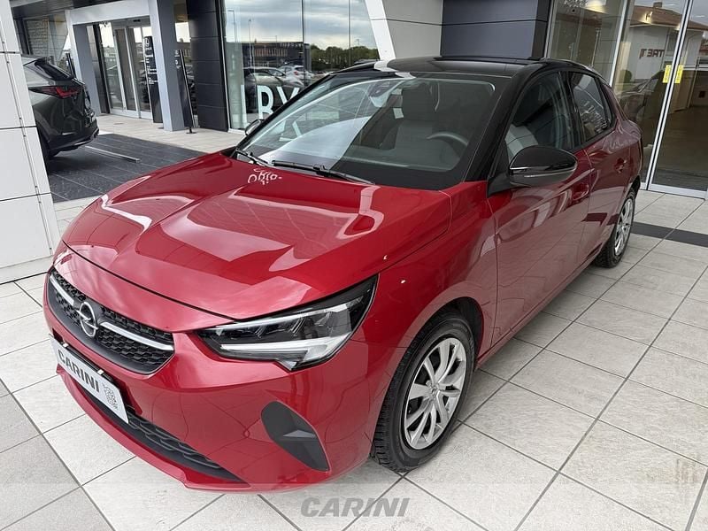 Usata Opel Corsa Edition 75 CV (55 kW) 2020 Rosso Utilitaria