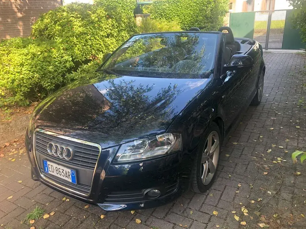 Usata Audi A3 Cabriolet Ambition 140 CV (102 kW) 2010 Blu/azzurro Cabrio
